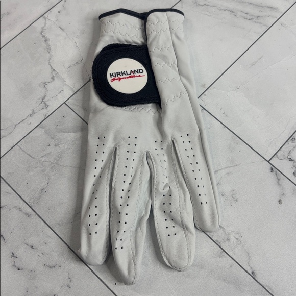 NWT Kirkland Signature Women White Leather Golf Gloves Left Handed 3 pack Size S - Picture 3 of 6